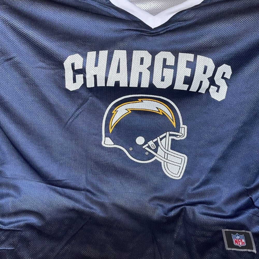 NFL Multicolor Los Angeles Chargers & Miami Dolphins Reversible Jersey Size XL - Picture 1 of 13
